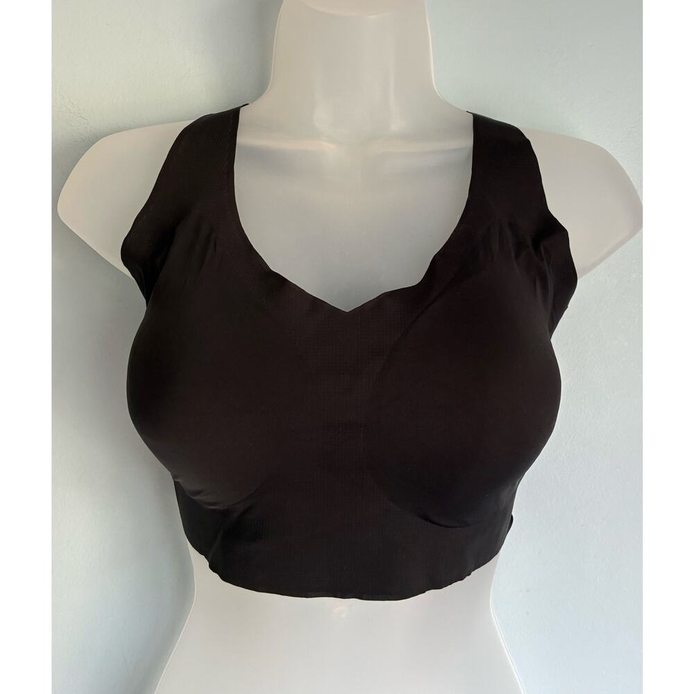 Bali Seamless Bralette Sports Bra XL Black NWOT